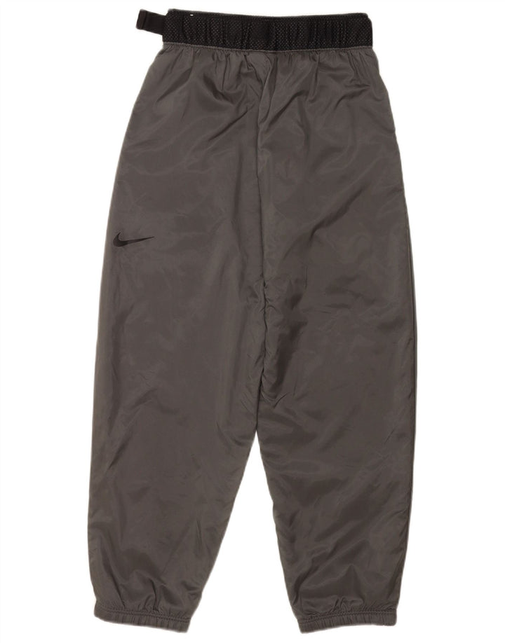 Calça de treino feminina Nike Joggers UK 4 XS cinza poliéster