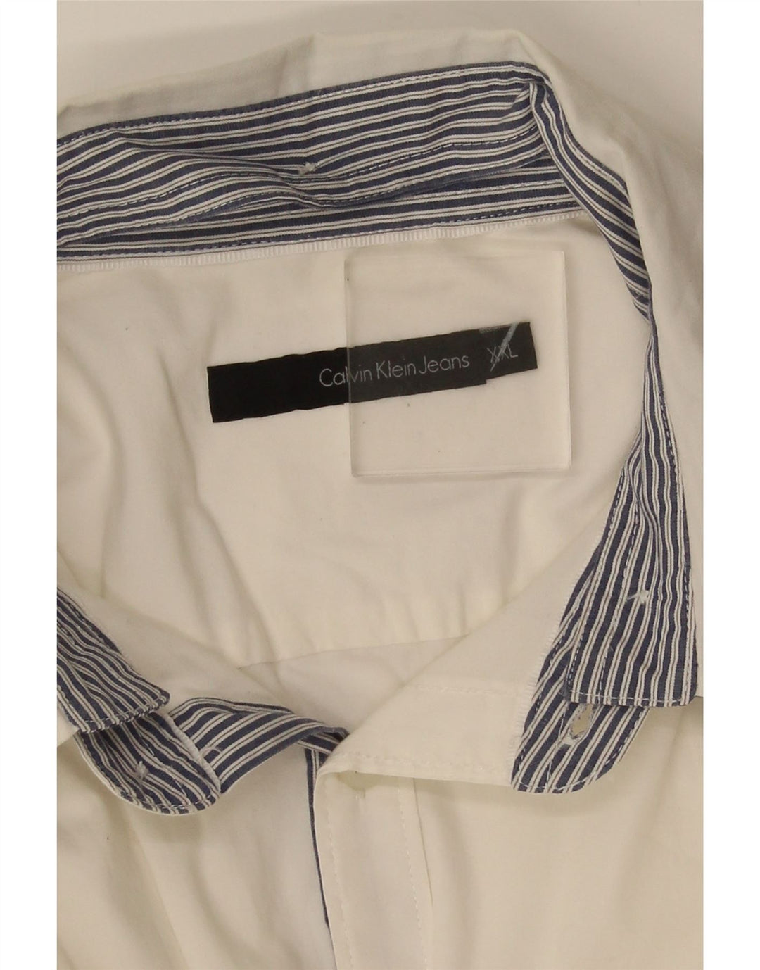 Camisa masculina Calvin Klein Jeans 2XL branca