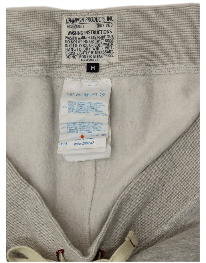 Calça de treino masculina CHAMPION joggers algodão cinza médio