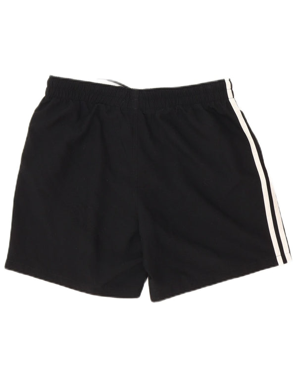 Adidas Mens Sport Shorts Médio Preto Listrado Esportes