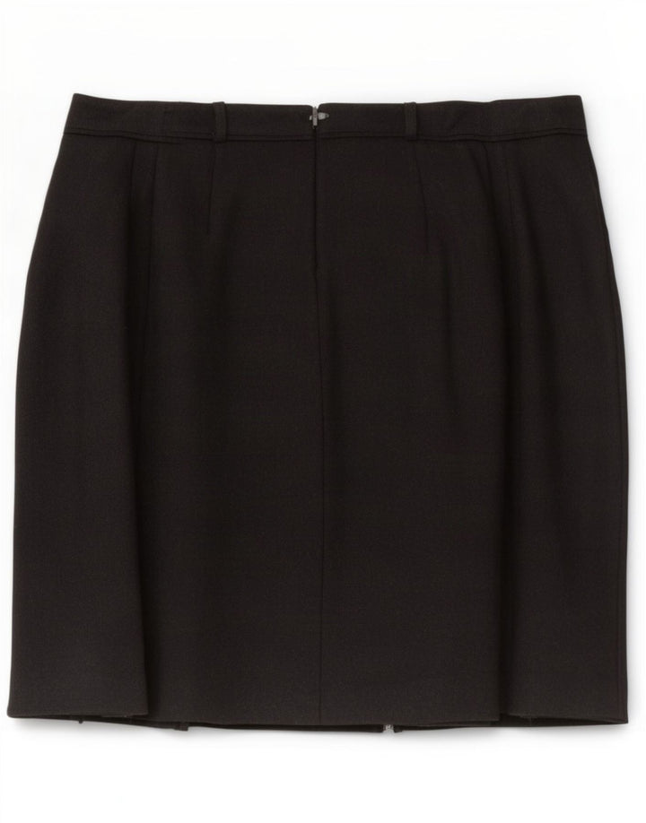 Saia lápis feminina Guess médio W30 poliéster preto
