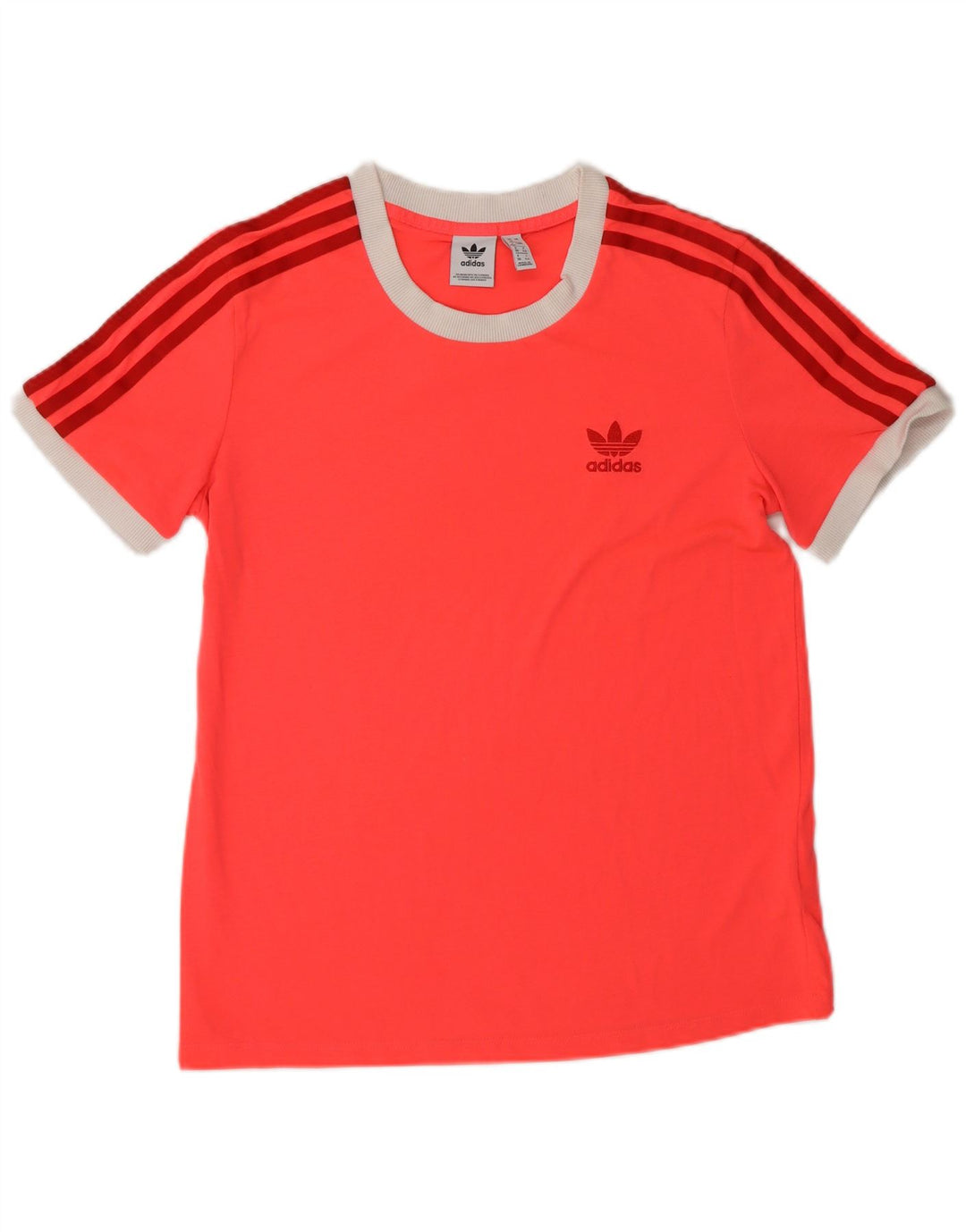ADIDAS Camiseta Feminina Top UK 12 Médio Laranja Poliéster