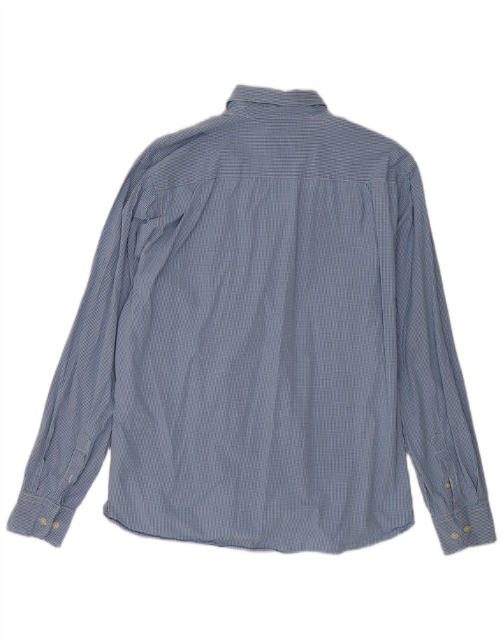 Camisa masculina Mistral XL azul algodão guingão