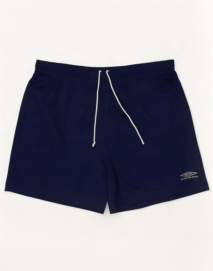 Umbro Mens Sport Shorts Grande Risca Azul Marinho