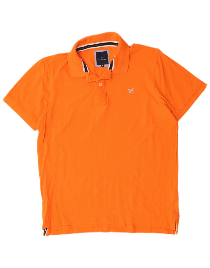 Camisa polo masculina FAT FACE XL algodão laranja