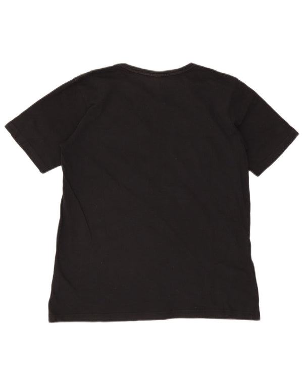 Camiseta Quiksilver Boys Regular Fit Graphic 15-16 Anos Algodão Preto
