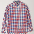 Camisa masculina Tommy Hilfiger Custom Fit pequena de algodão xadrez multicolorido