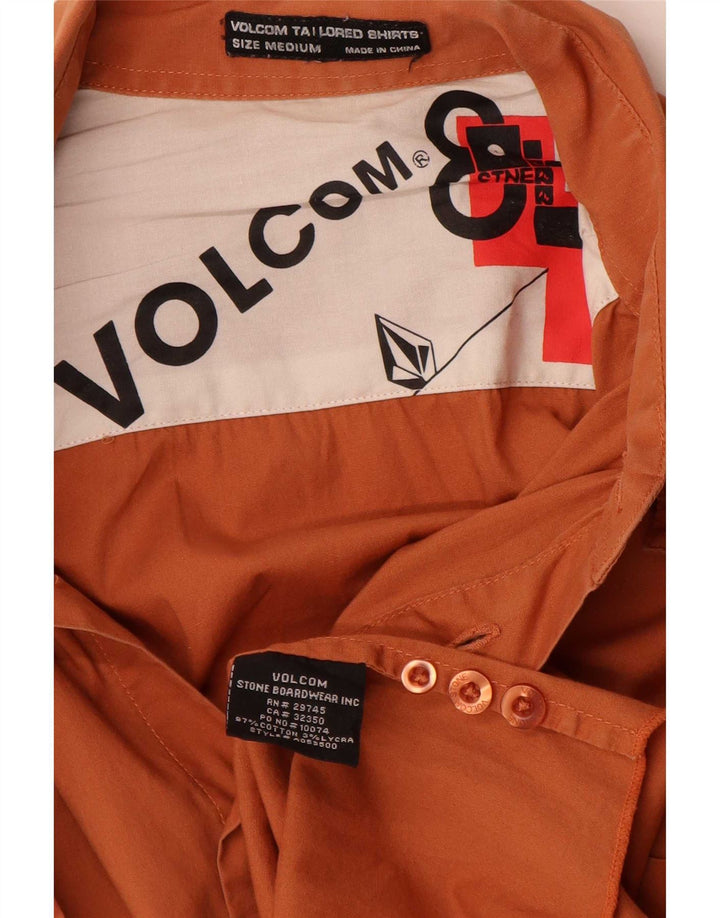 Camisa masculina Volcom laranja médio