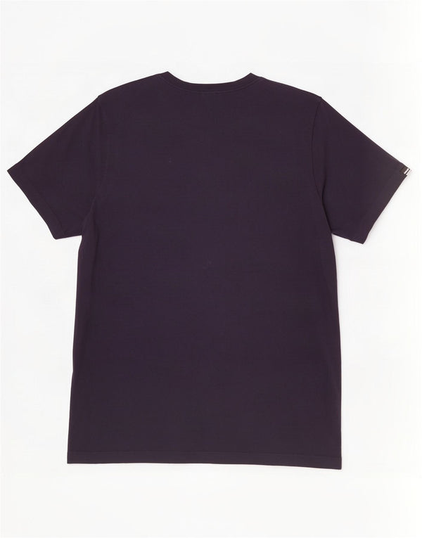 Adidas Mens Graphic T-Shirt Top Grande Algodão Azul Marinho