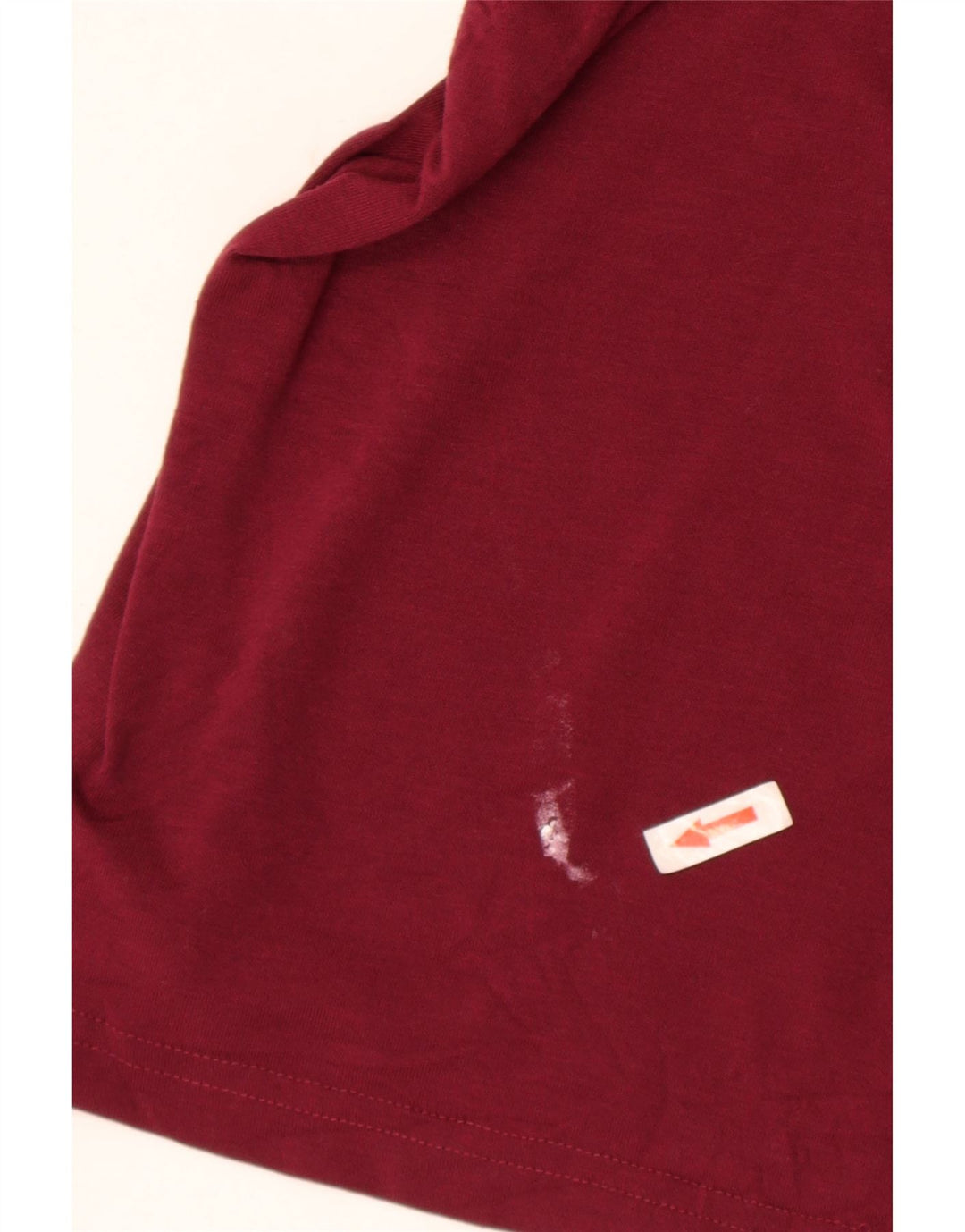 Under Armour Mens Graphic Top Manga Longa XL Borgonha Poliéster