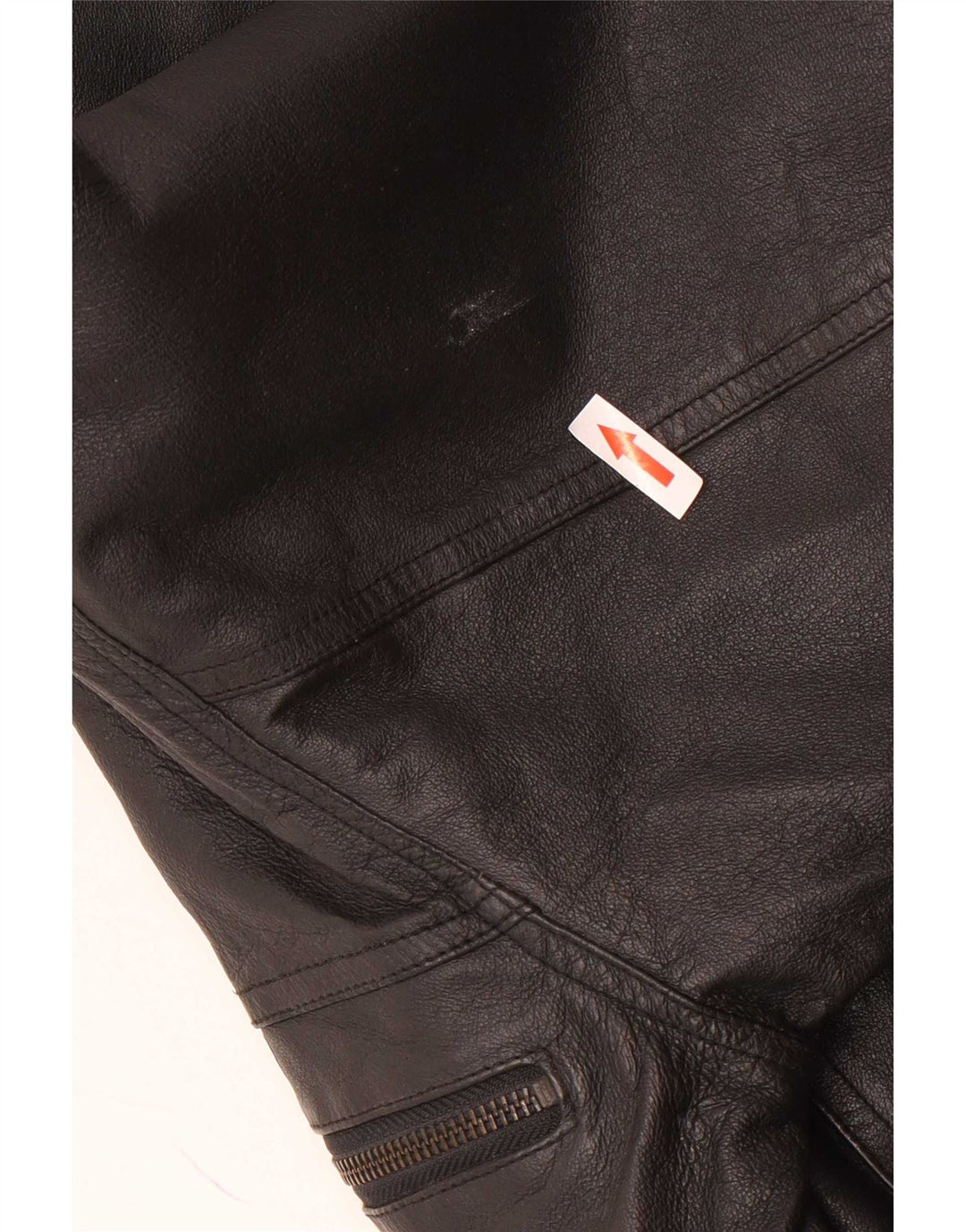 Jaqueta masculina de couro bomber C&A EU 48 médio preto