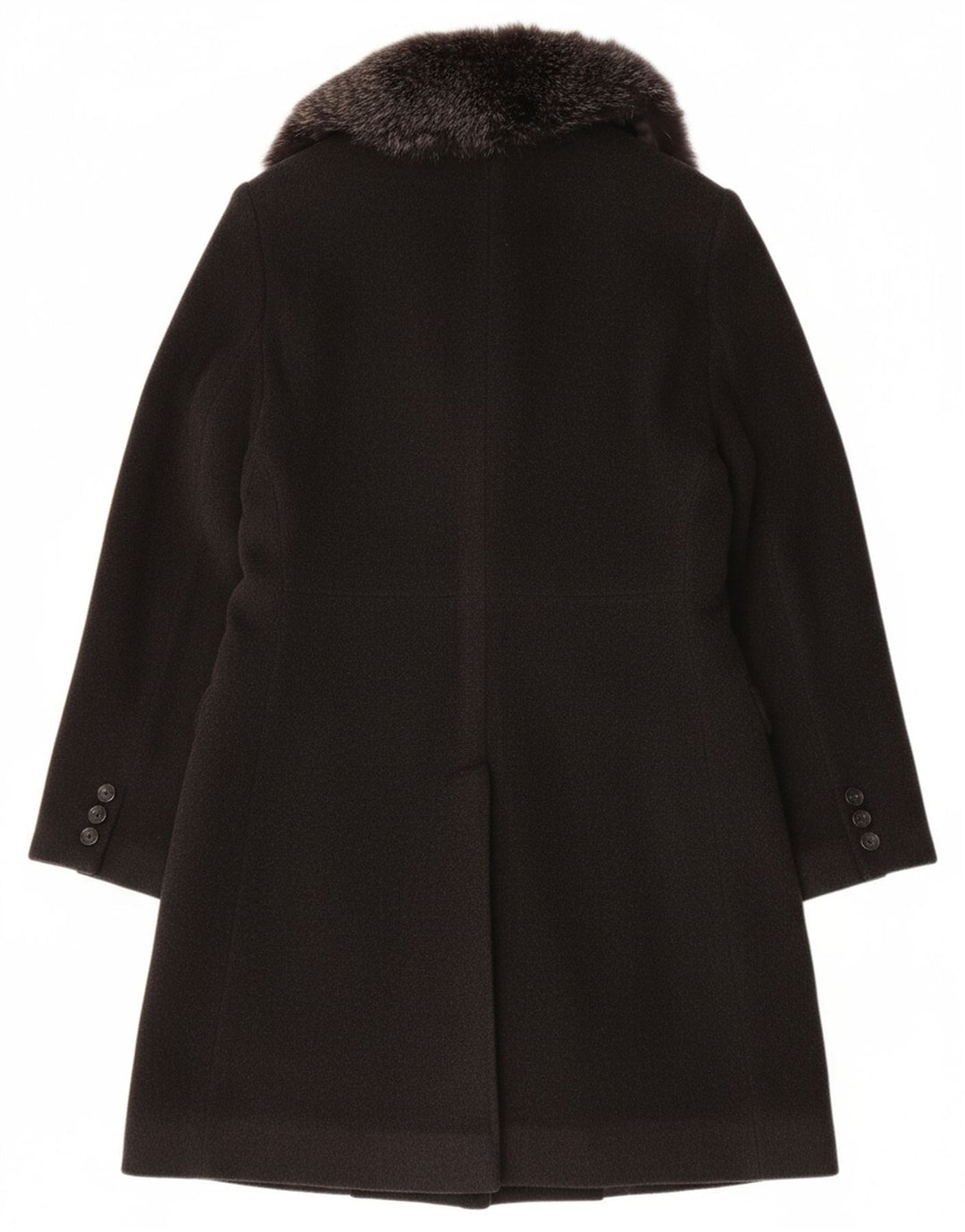 Sobretudo feminino VINTAGE IT 48 XL lã cinza