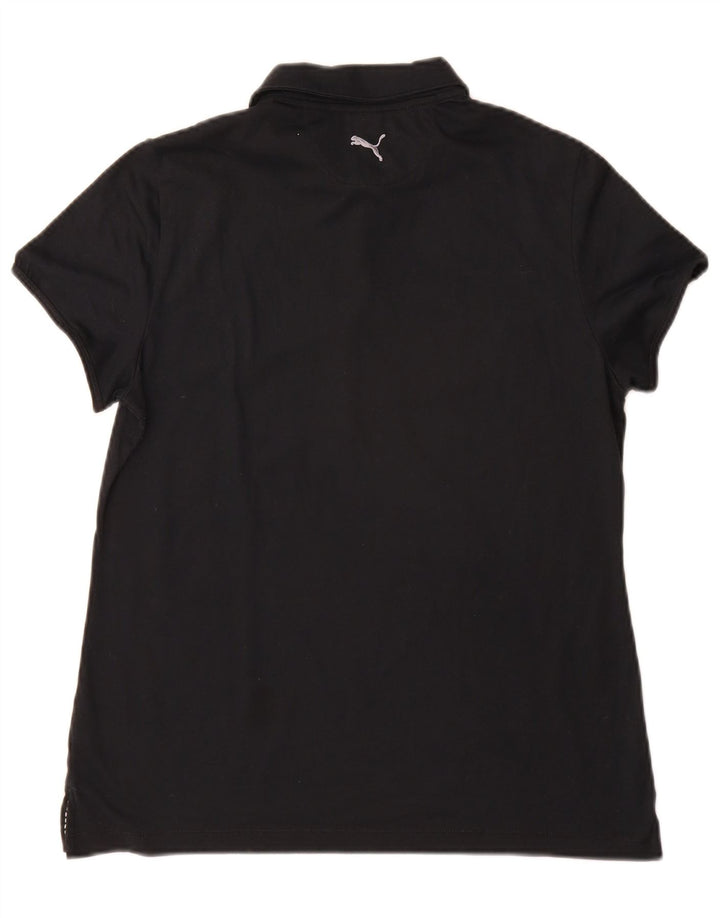 Camisa polo feminina Puma UK 16 grande preta