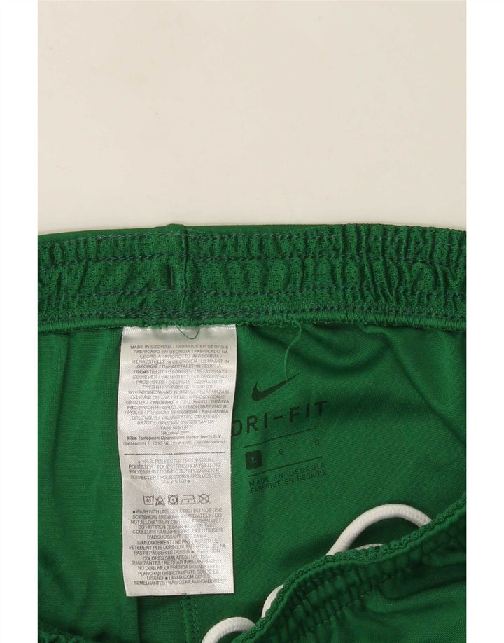Nike Mens Dri Fit Sport Shorts Grande Poliéster Verde