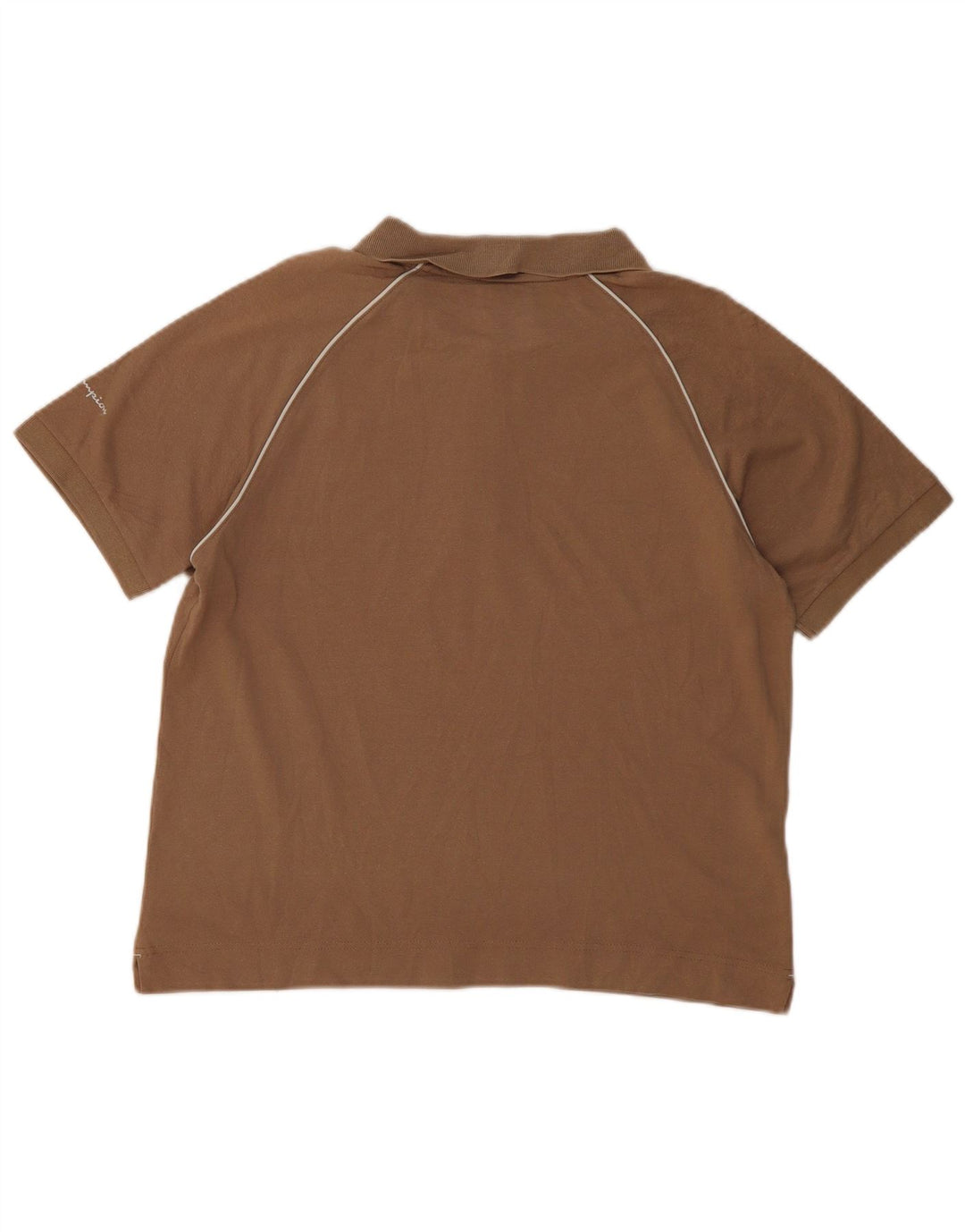 Camisa polo feminina Champion UK 14 marrom médio