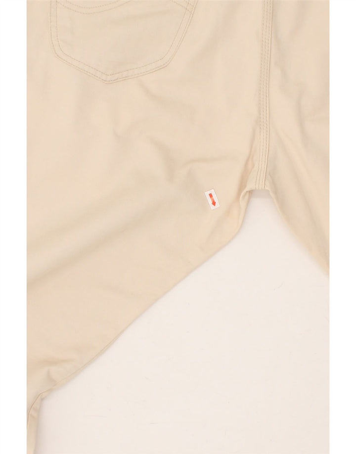 LEE Mens Straight Casual Trousers W36 L27 Beige Cotton Vintage Lee and Second-Hand Lee from Messina Hembry 