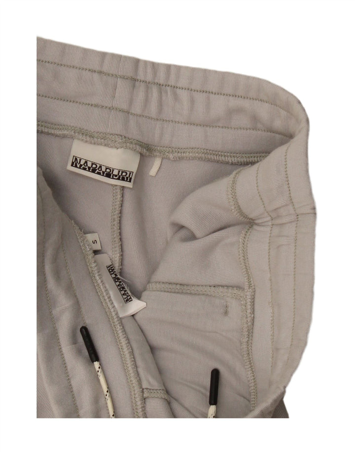 Calça de treino feminina Napapijri UK 10 pequena cinza