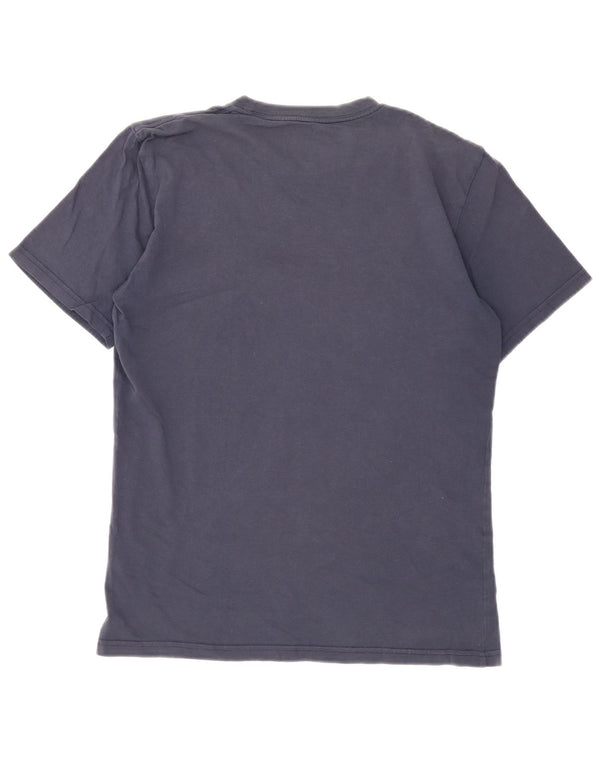 Camiseta gráfica masculina Carhartt Top médio azul marinho