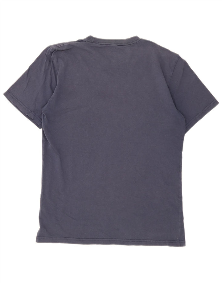 Camiseta gráfica masculina Carhartt Top médio azul marinho