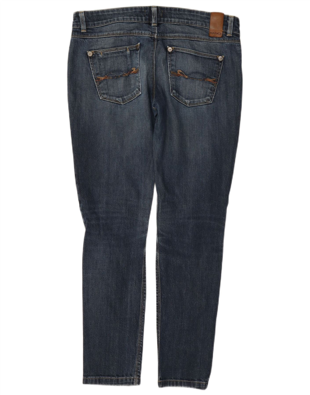 Max & Co. Jeans Slim Feminino W30 L30 Azul Algodão