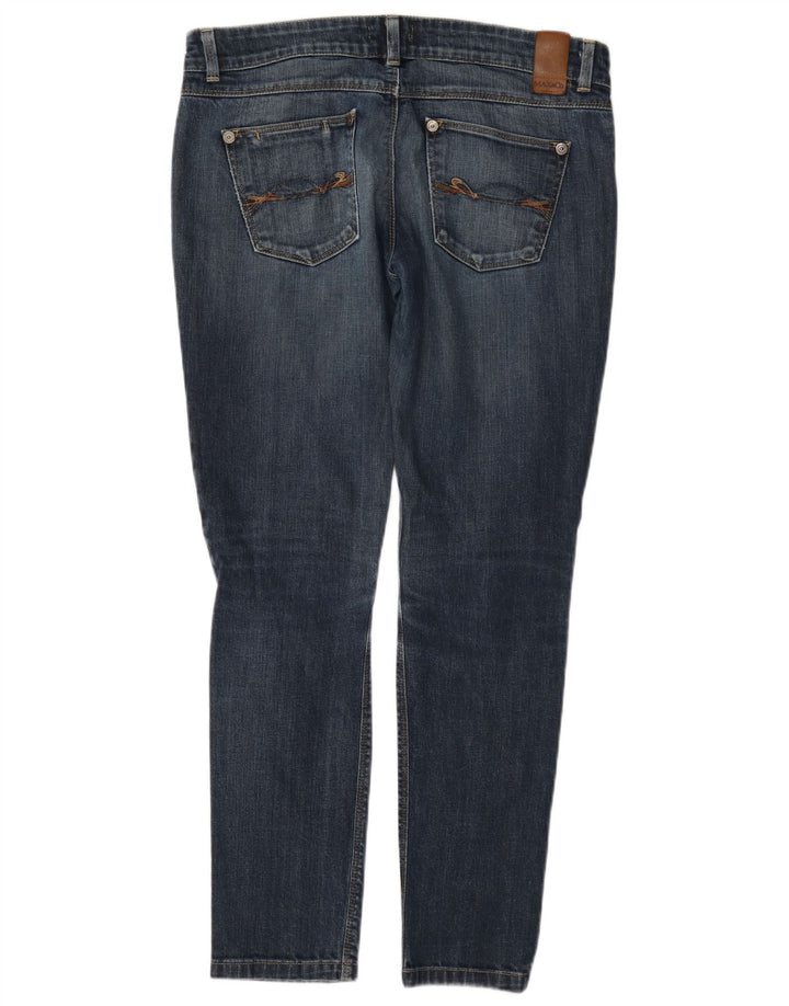 Max & Co. Jeans Slim Feminino W30 L30 Azul Algodão