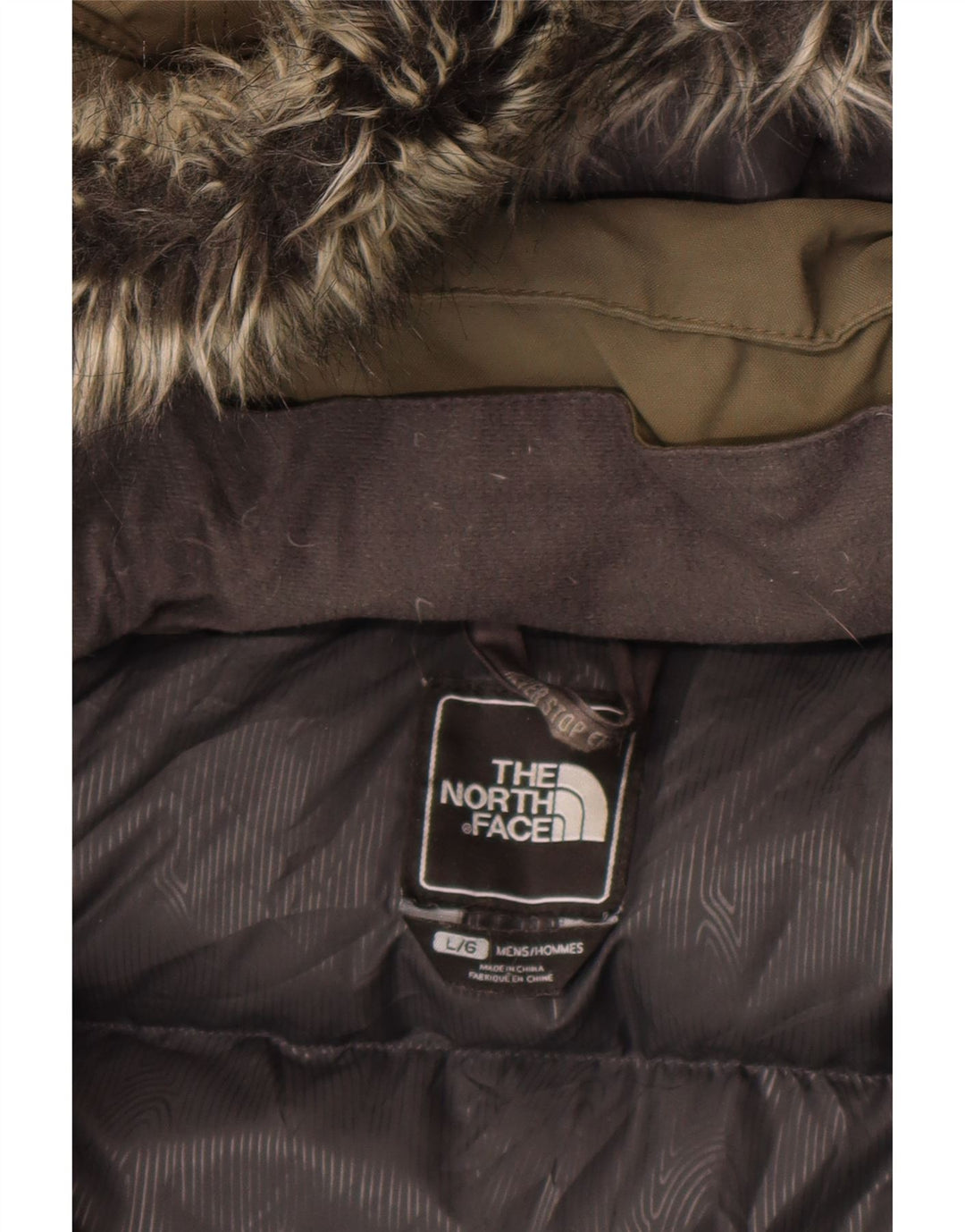Jaqueta Parka Acolchoada Masculina The North Face Reino Unido 40 Grande Caqui Inverno