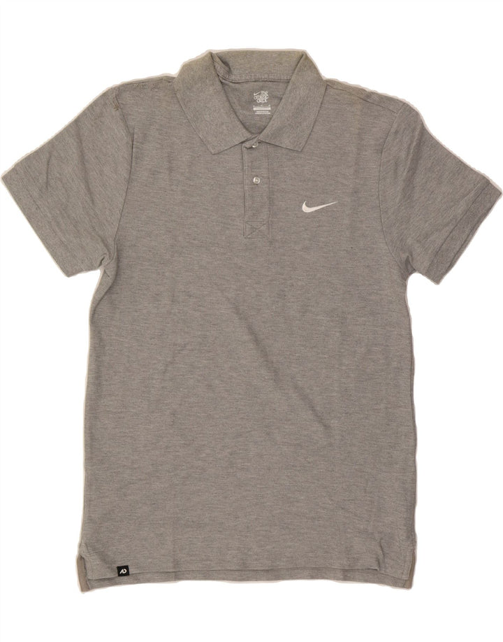 NIKE Mens Polo Shirt Medium Grey Cotton Vintage Nike and Second-Hand Nike from Messina Hembry 