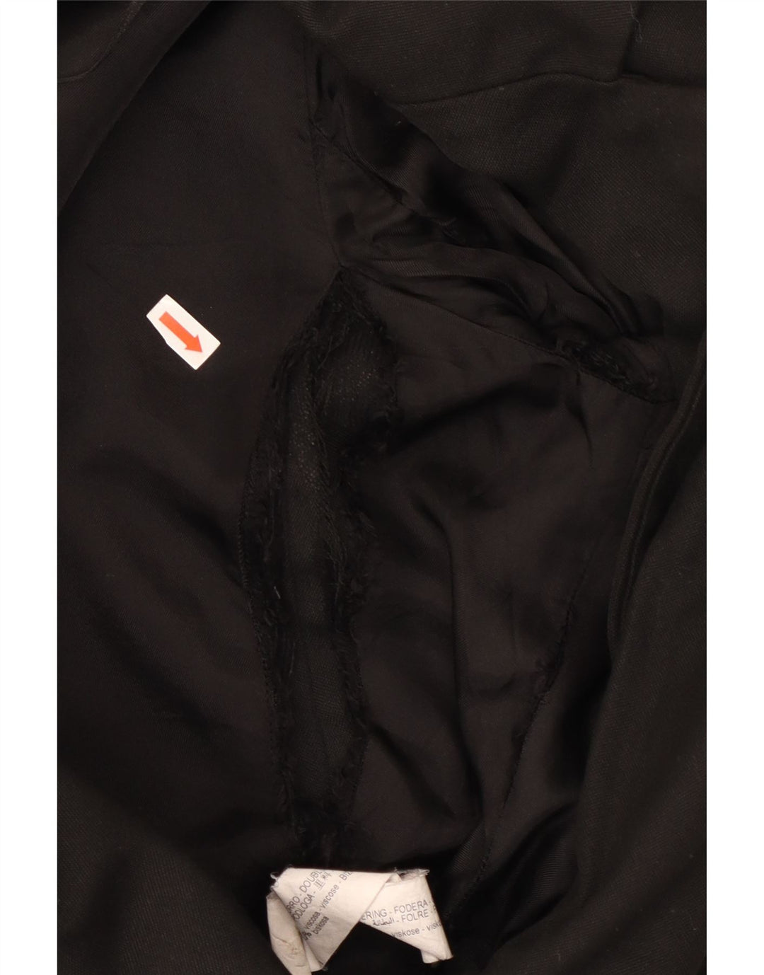 Jaqueta blazer feminina Zara com 2 botões Reino Unido 10 pequena viscose preta