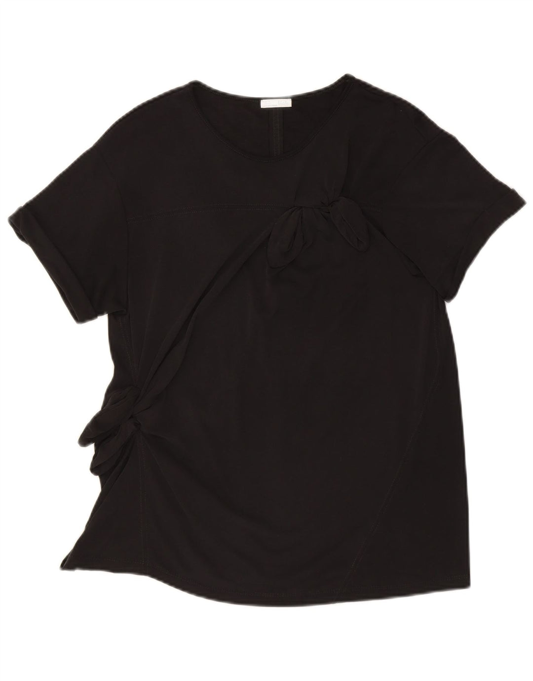 Blusa feminina oversized ZARA UK 10 pequena preta
