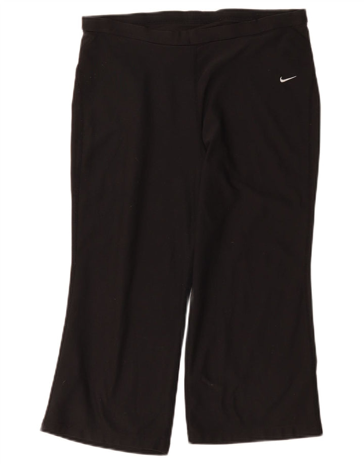 Calça de treino Nike Capri feminina UK 12 médio preto