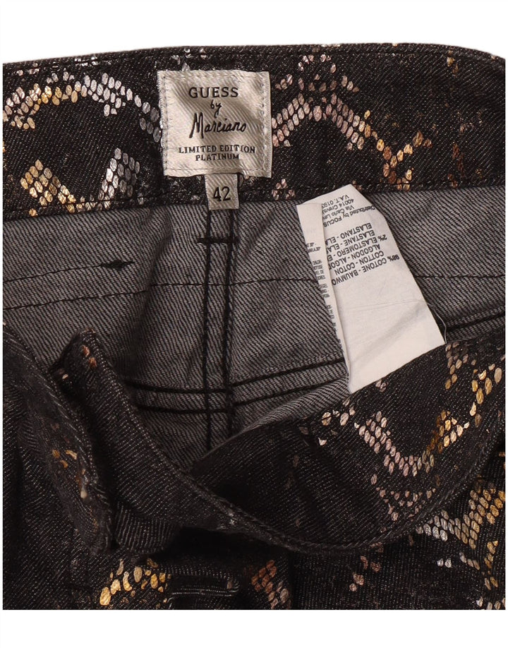 Saia jeans feminina Guess By Marciano IT 42 médio W30 algodão preto