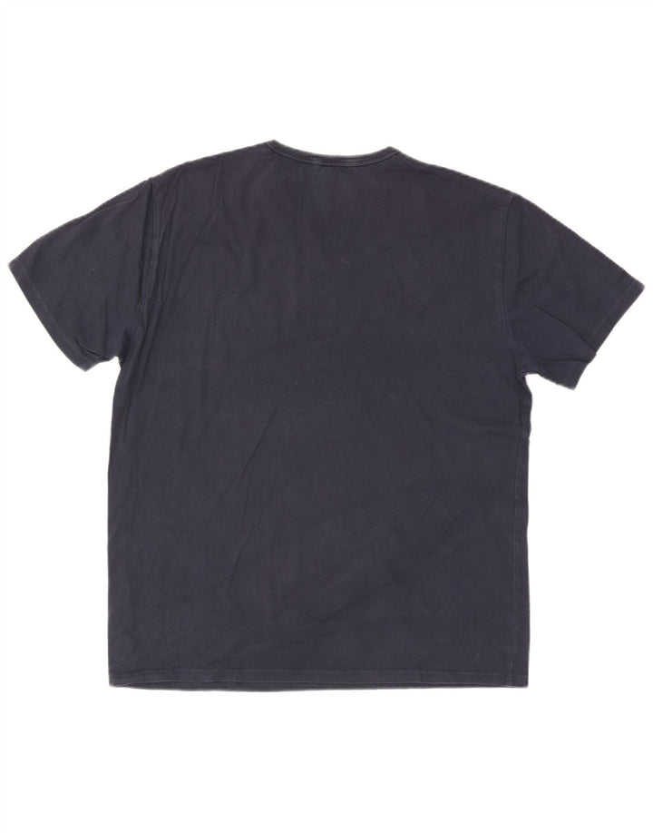 Camiseta masculina Sun68 Top 2XL algodão azul marinho