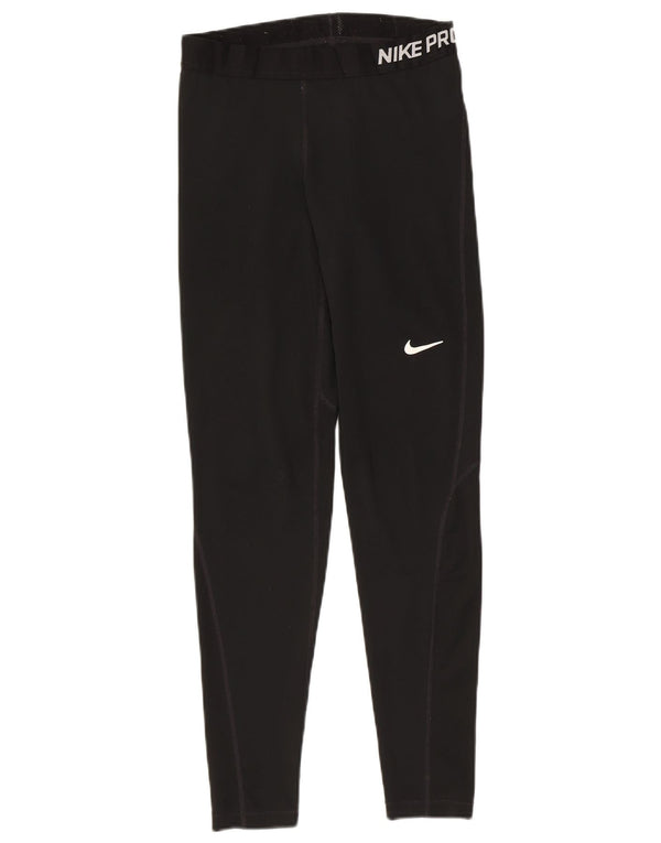 Leggings Nike Dri Fit Graphic UK 12 Médio Preto