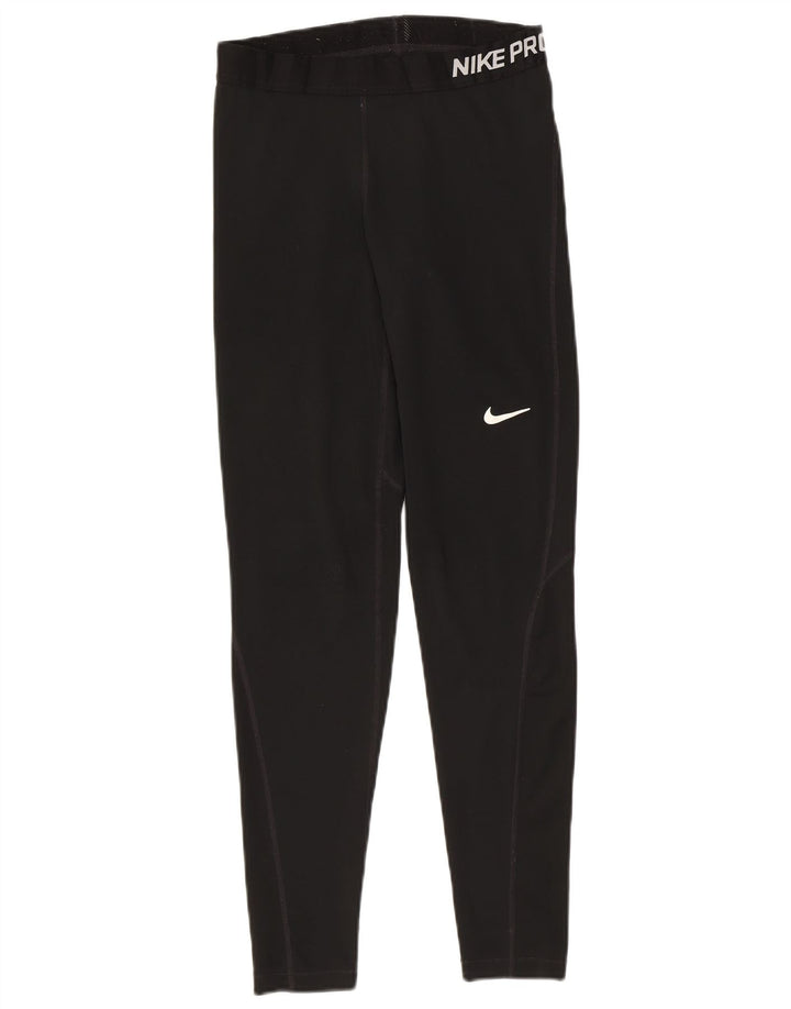 Leggings Nike Dri Fit Graphic UK 12 Médio Preto