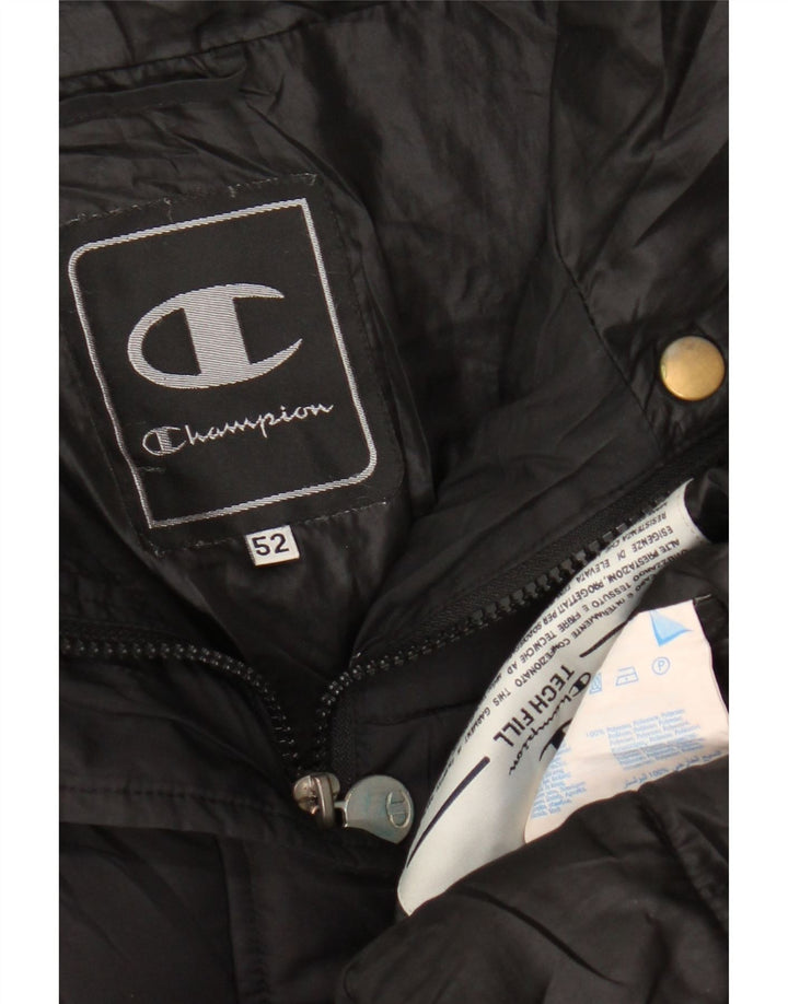 Jaqueta acolchoada feminina Champion IT 52 2XL poliéster preto