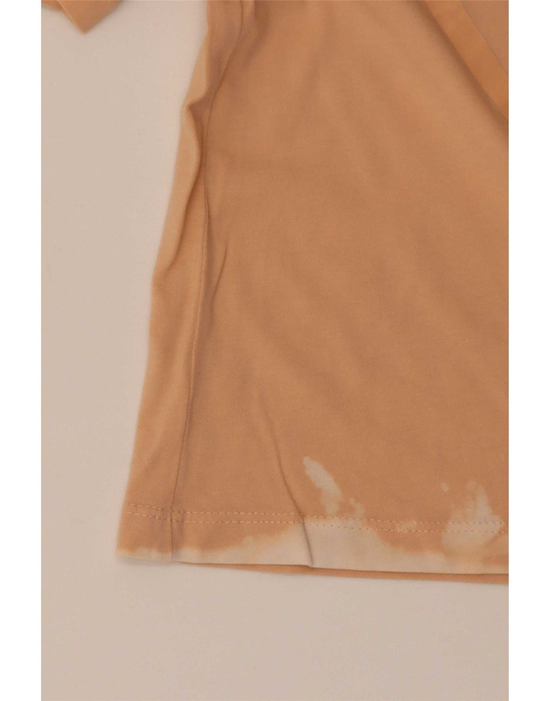Camiseta feminina Guess Crop Graphic UK 12 Médio Laranja