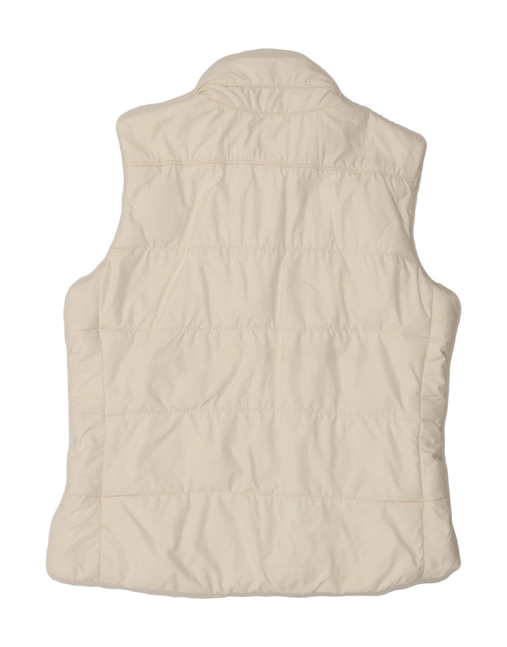ADIDAS Womens Padded Gilet UK 18 XL White Vintage Adidas and Second-Hand Adidas from Messina Hembry 