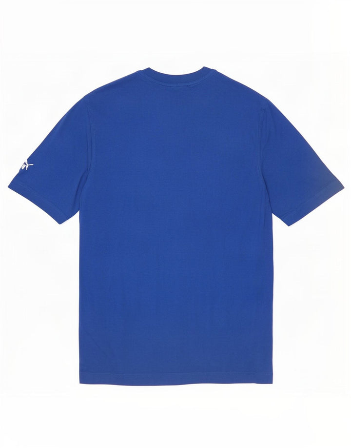 Camiseta masculina Puma Top XS Azul Algodão