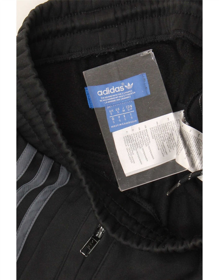 Adidas Mens Treino Calças Joggers Pequeno Poliéster Preto