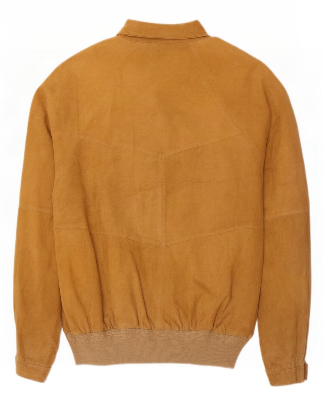 Jaqueta de camurça masculina vintage UK 42 XL bege
