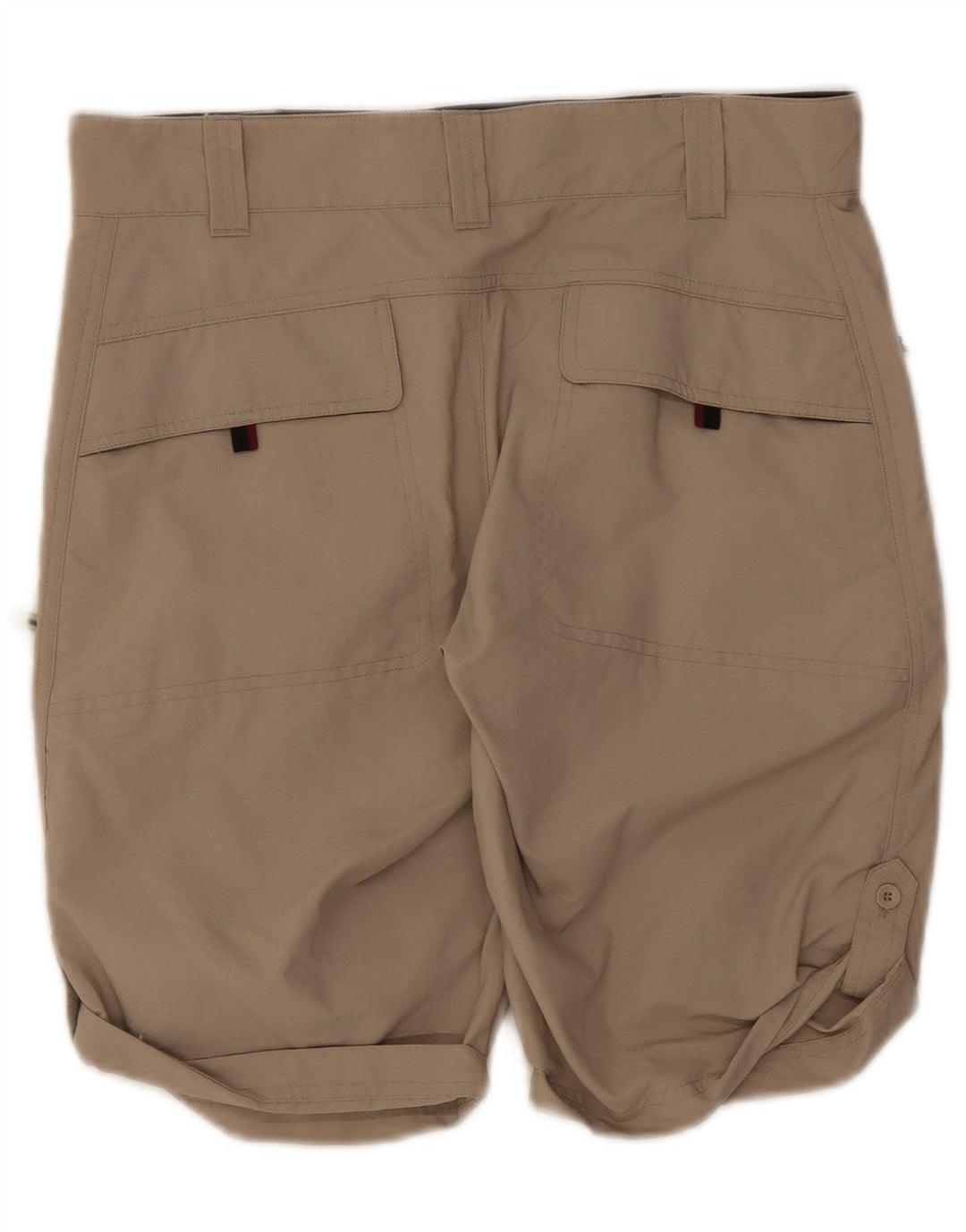 Kappa Masculino Casual Shorts Médio W30 Cáqui Poliamida