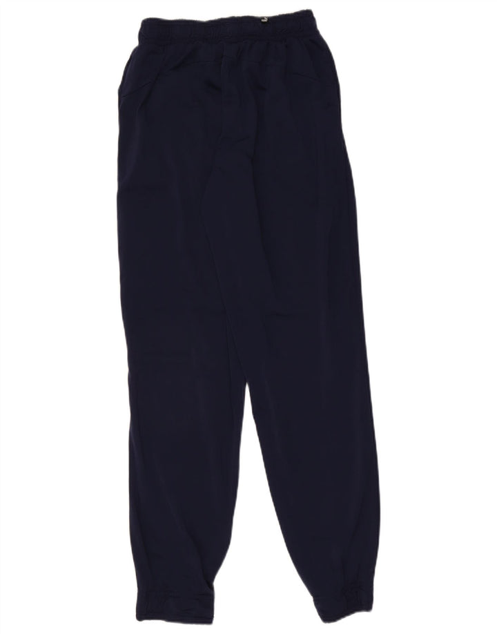 Calça de treino masculina Puma Joggers pequeno azul marinho