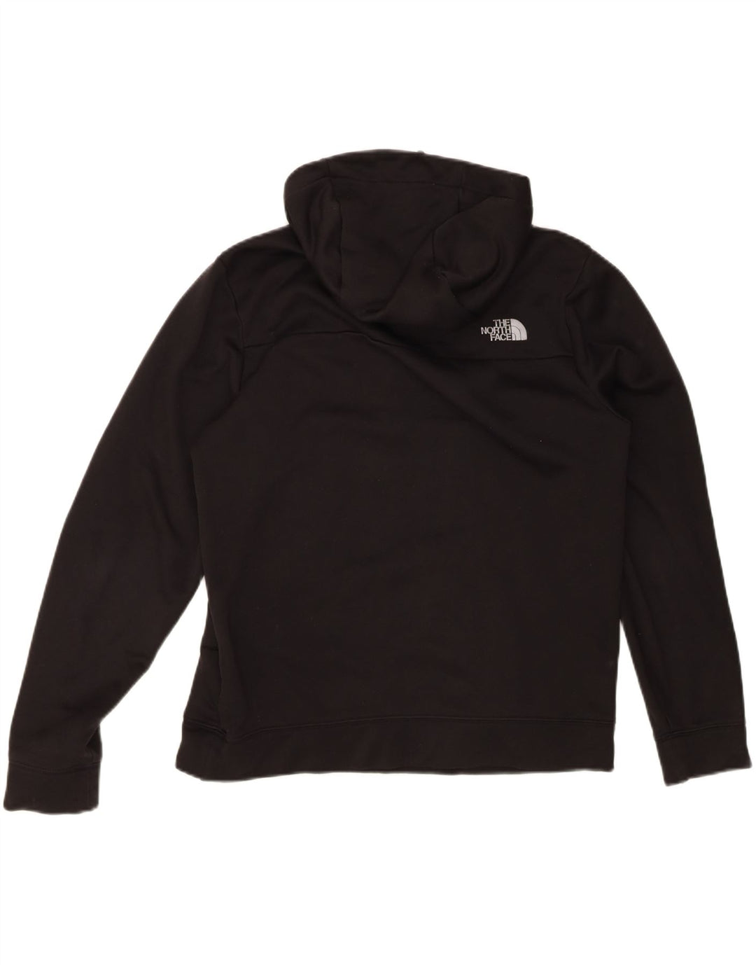 Suéter masculino com capuz e gola com zíper The North Face grande poliéster preto