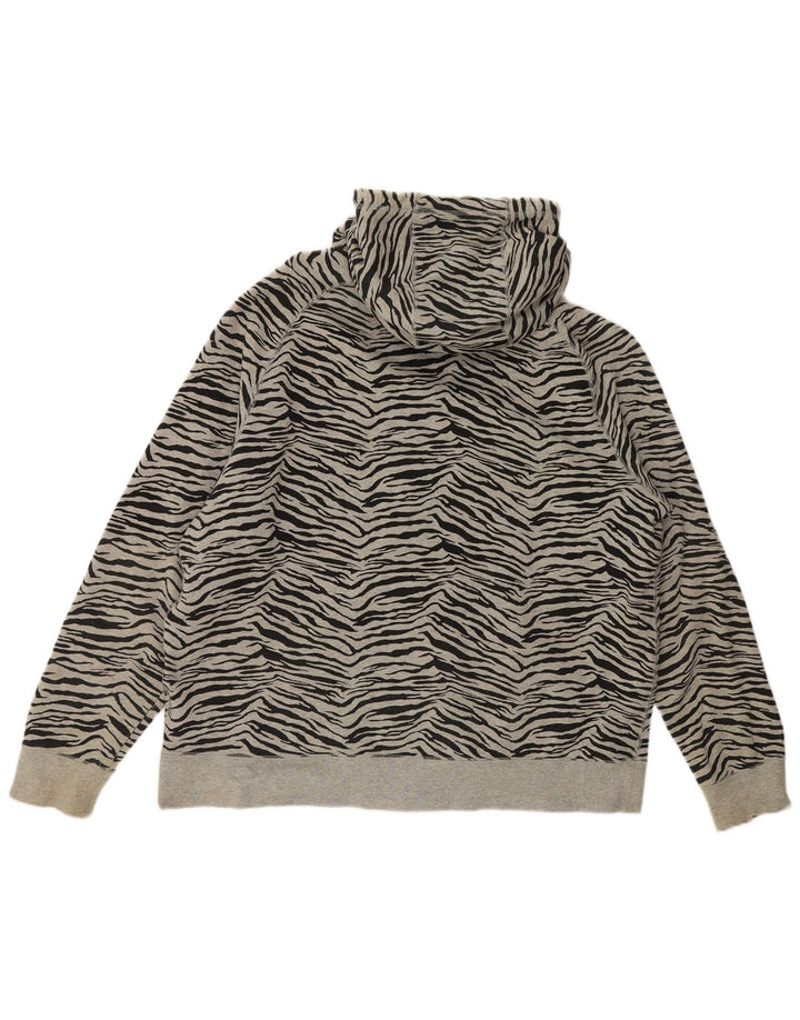Nike feminino oversized UK 20 2XL cinza animal print algodão