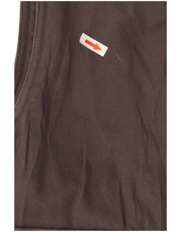 Duluth Trading Mens Utility Gilet UK 36 Pequeno Algodão Marrom