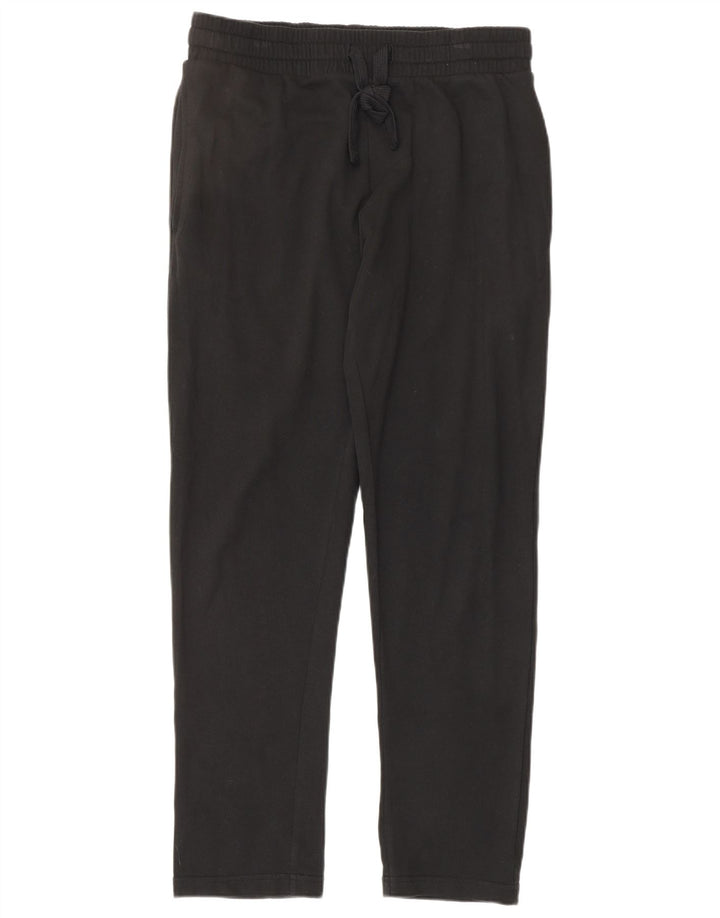 Calça de treino masculina MARKS & SPENCER pequena de algodão preto