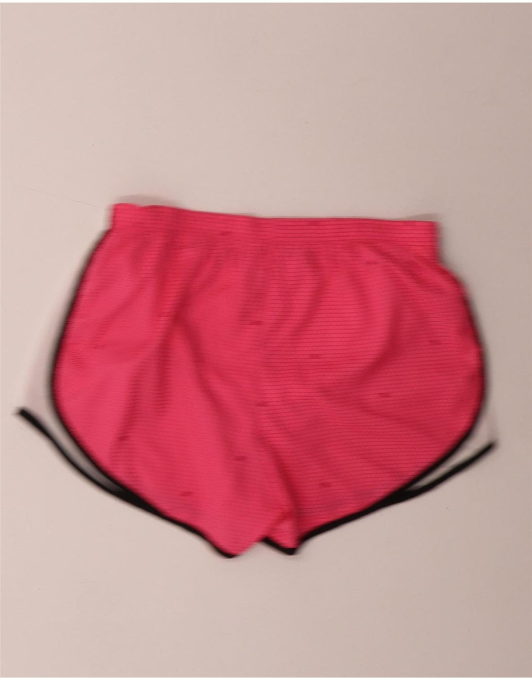 Shorts esportivos femininos NIKE Dri Fit UK 12/14 médio rosa colorblock