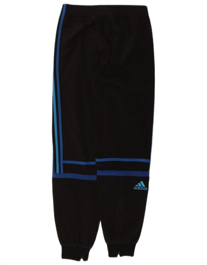 Adidas meninos calças de treino joggers 13-14 anos preto poliéster