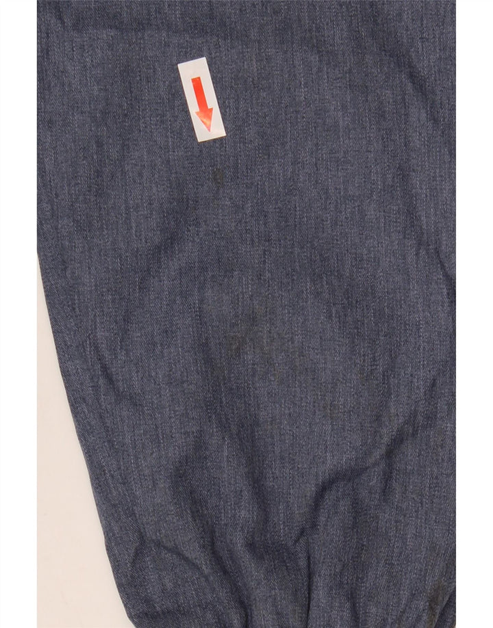 Jaqueta de chuva masculina Lyle & Scott com capuz Reino Unido 38 poliéster azul médio