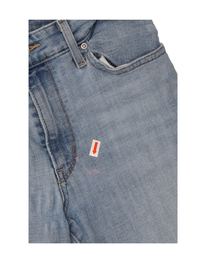 Jeans retos femininos LEVI'S W29 L32 algodão azul